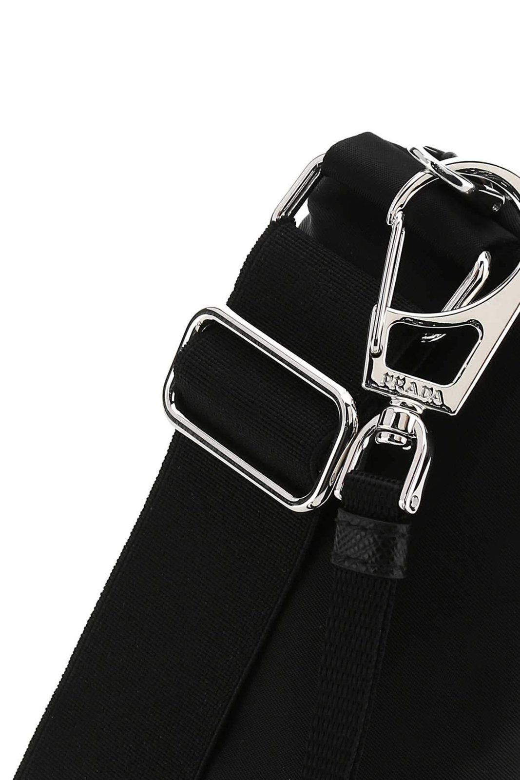 Prada Logo Plaque Mini Pouch