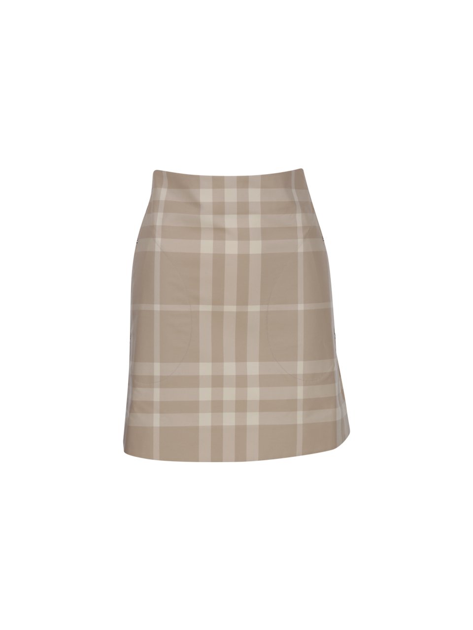 Burberry Check Printed Mini Skirt