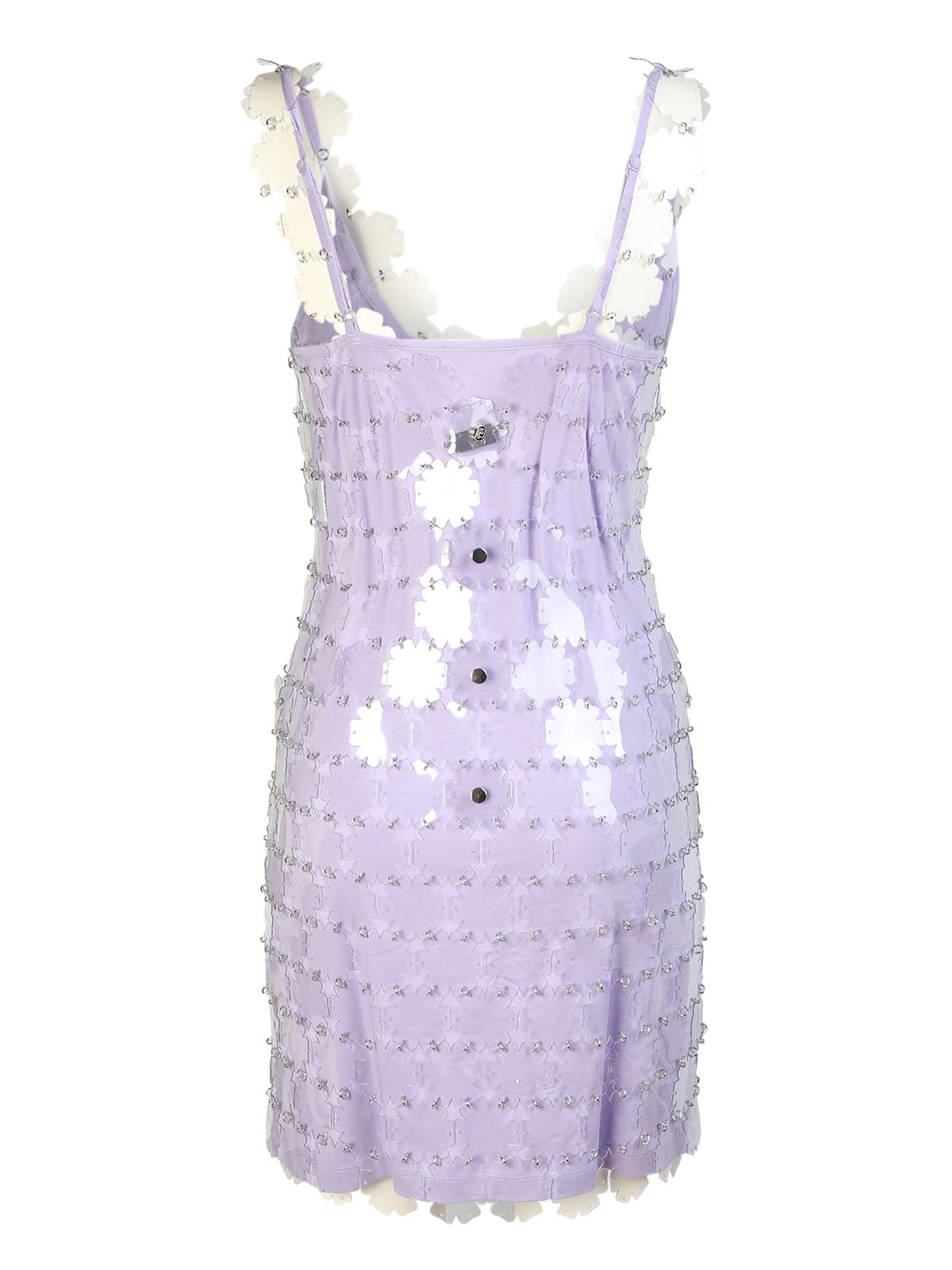 Paco Rabanne Sequin-Embellished Sleeveless Mini Dress