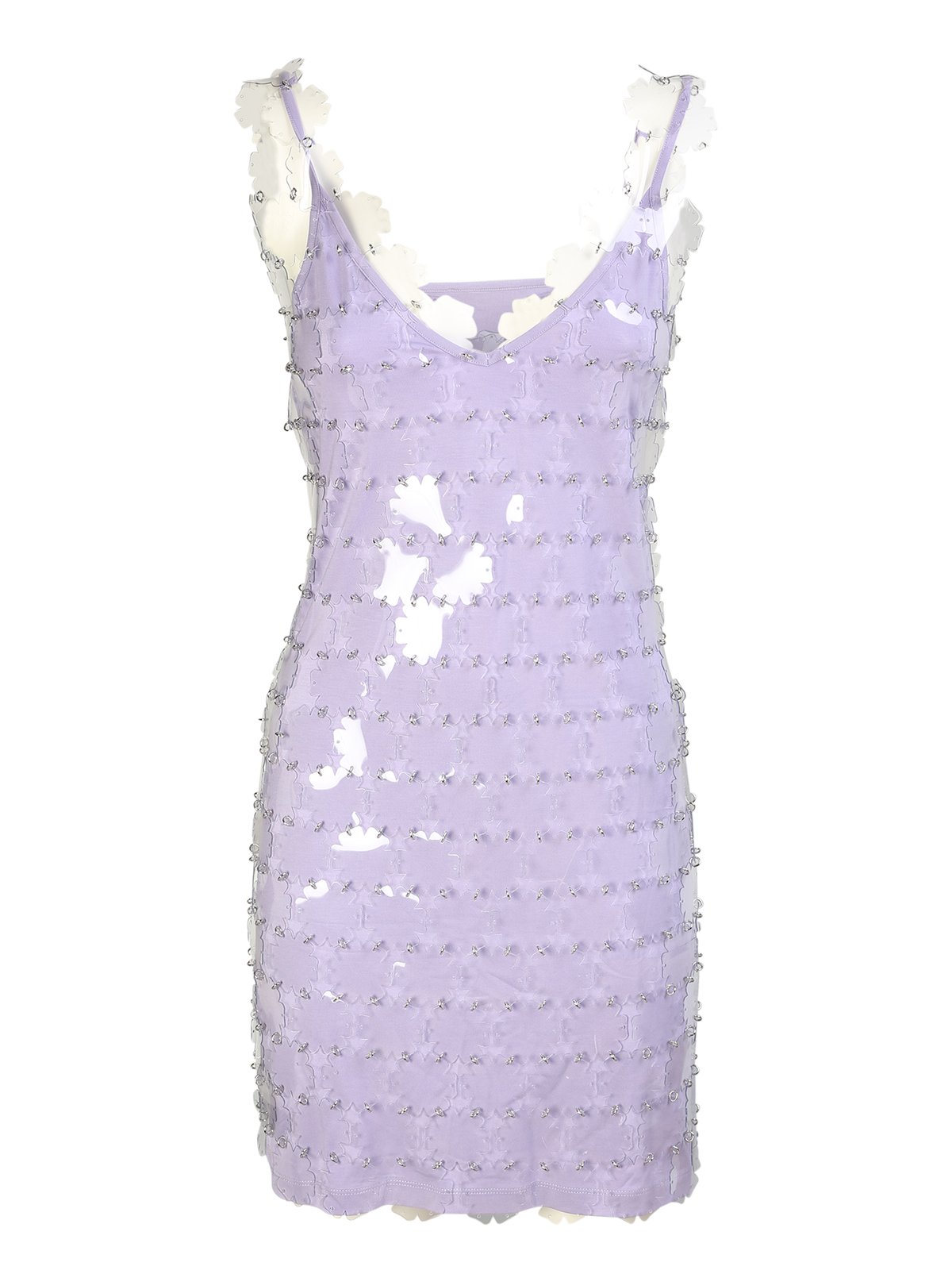 Paco Rabanne Sequin-Embellished Sleeveless Mini Dress