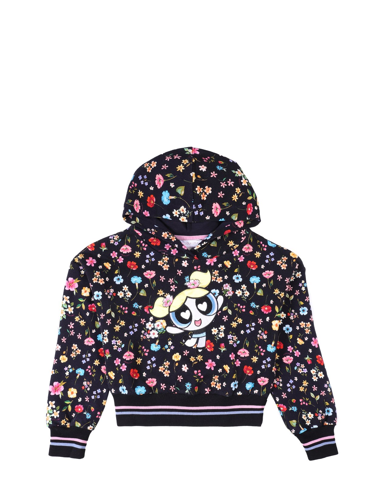 Monnalisa Floral Printed Hoodie