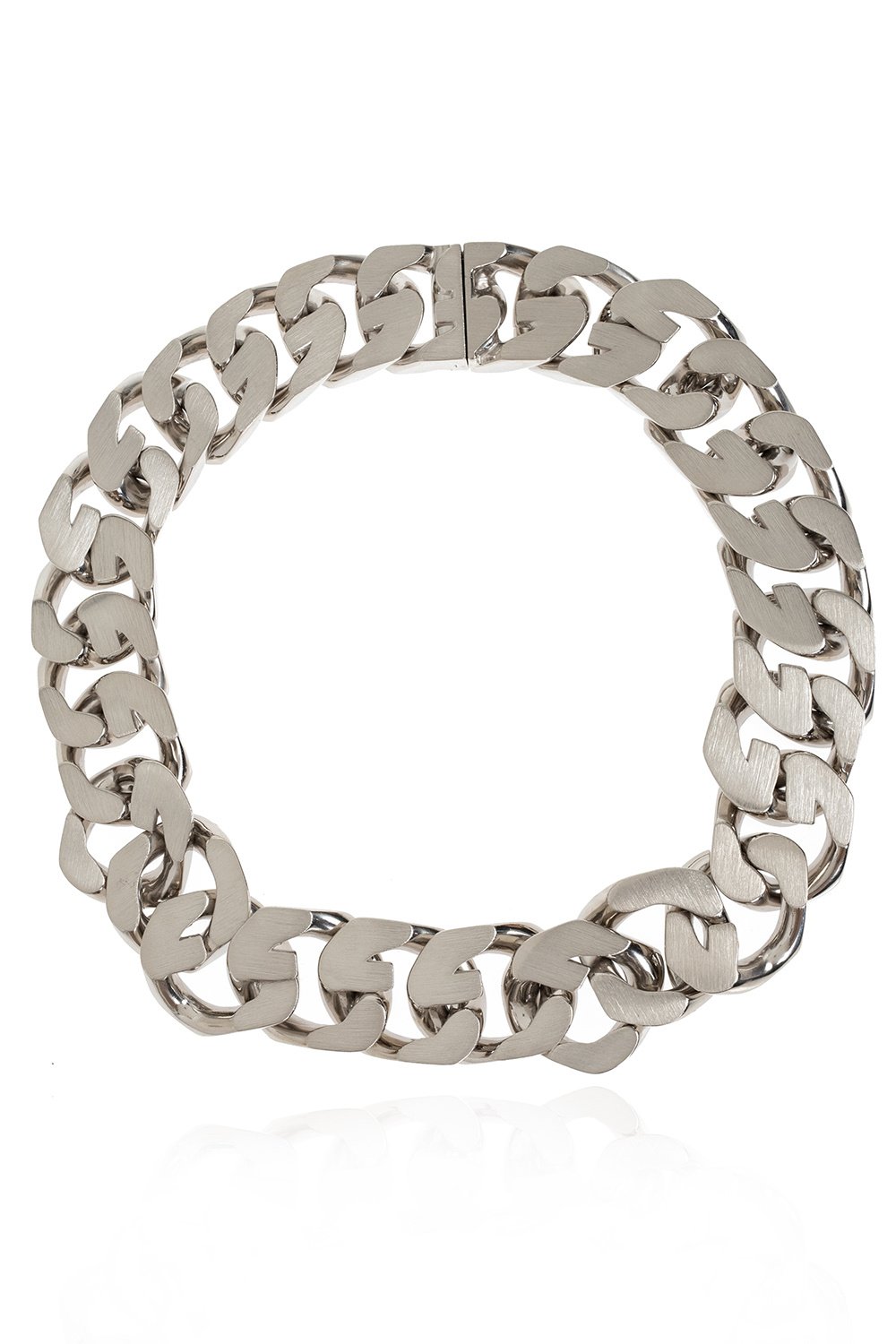 Givenchy Logo Engraved G Chain Necklace