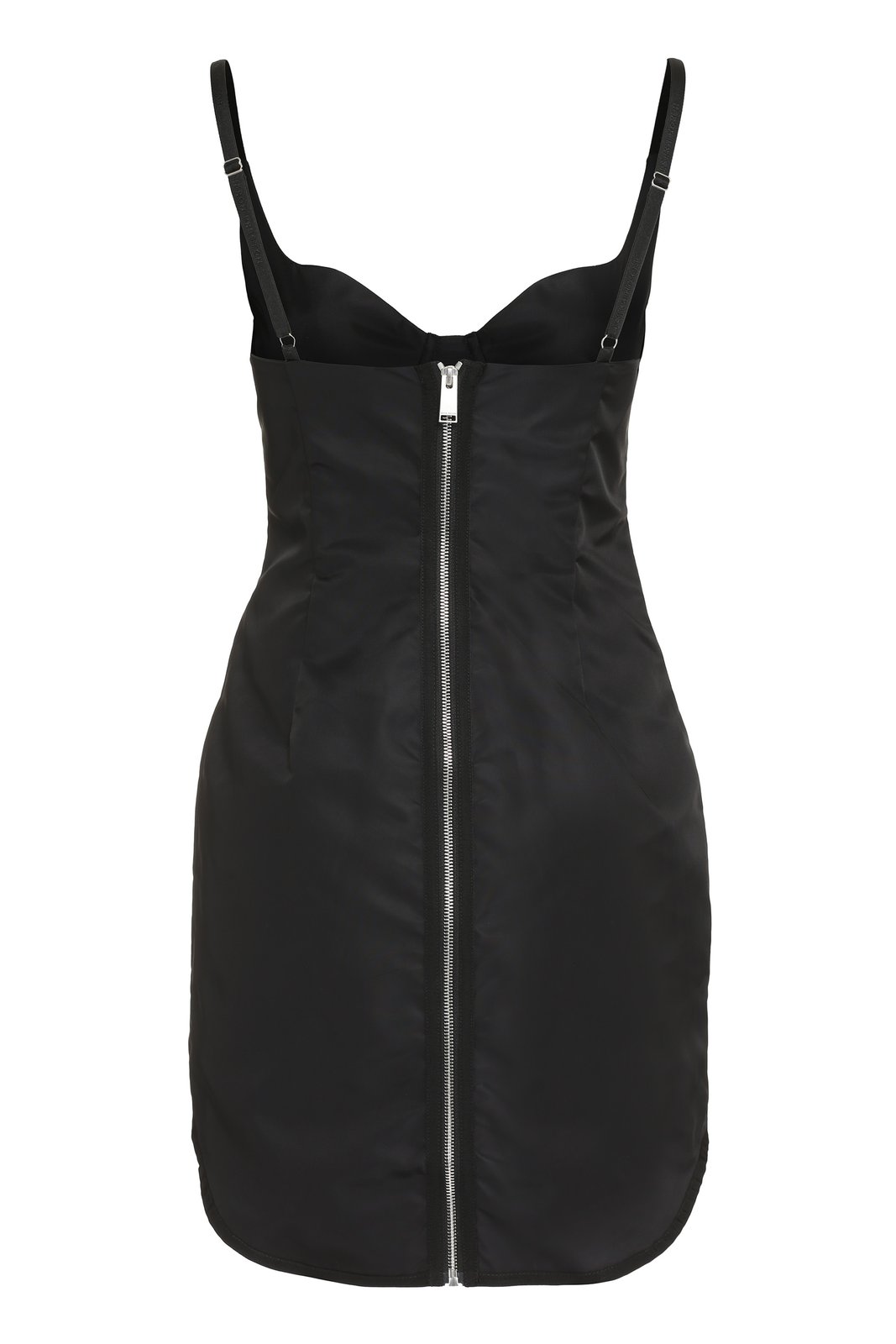 Heron Preston Zipped Corset Mini Dress