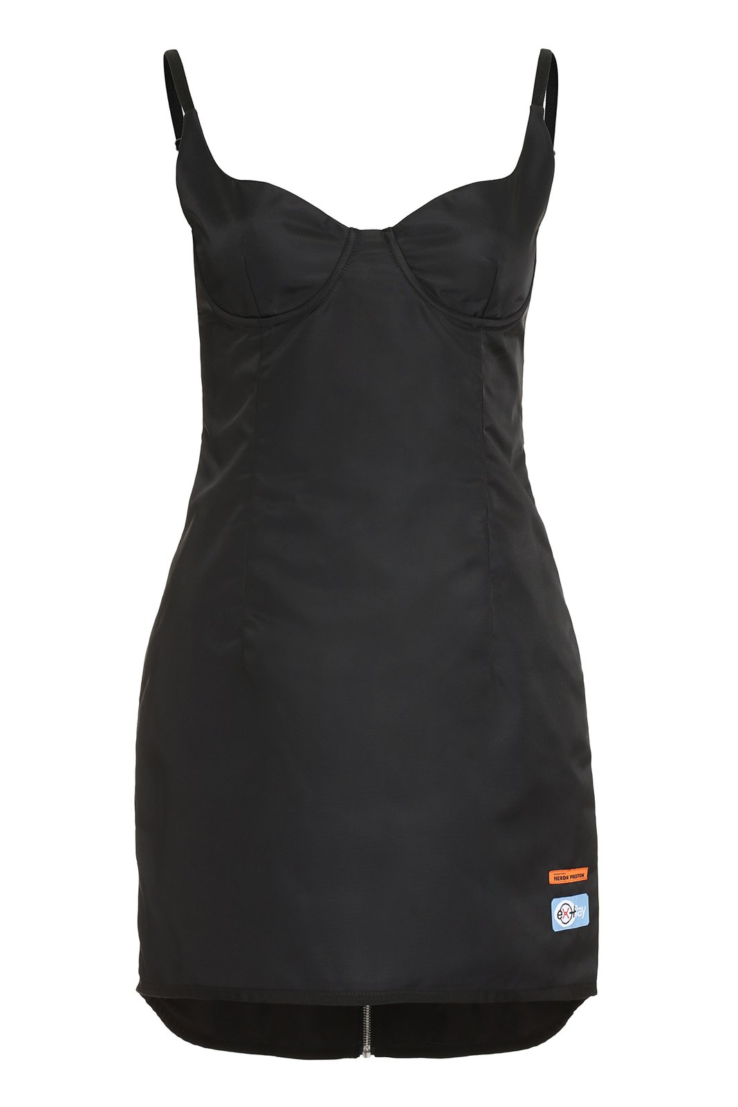 Heron Preston Zipped Corset Mini Dress