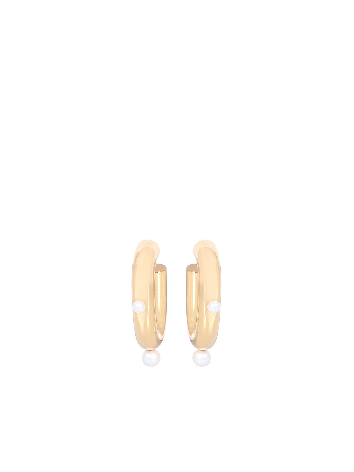 Paco Rabanne Xl Link Hoop Earrings