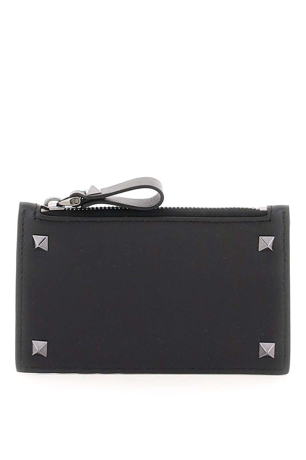 Valentino Garavani Rockstud Zip-Up Cardholder
