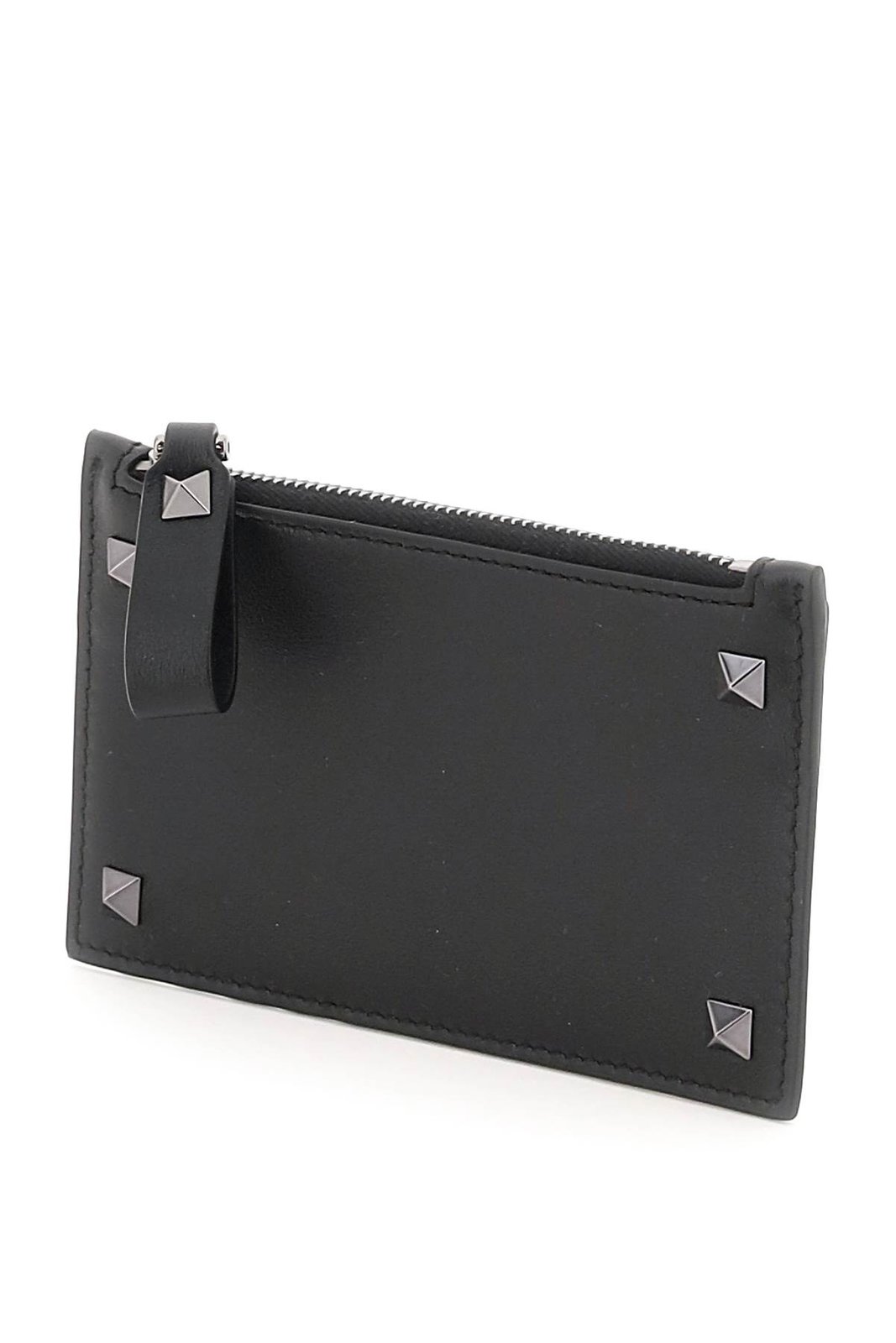 Valentino Garavani Rockstud Zip-Up Cardholder