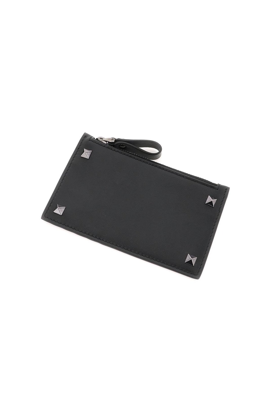 Valentino Garavani Rockstud Zip-Up Cardholder