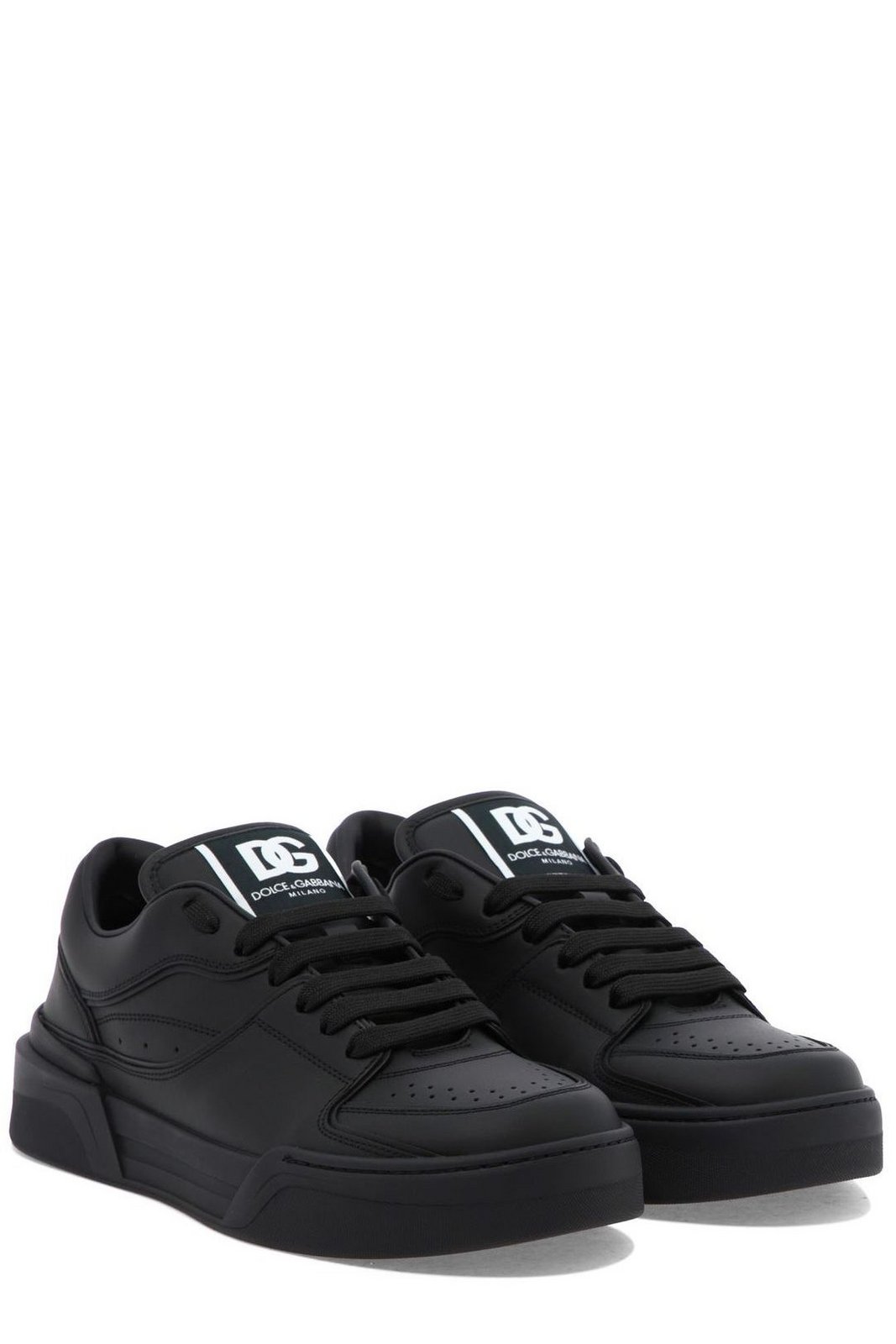Dolce & Gabbana Roma Logo-Patch Low-Top Sneakers 4 Dolce & Gabbana Roma Logo-Patch Low-Top Sneakers