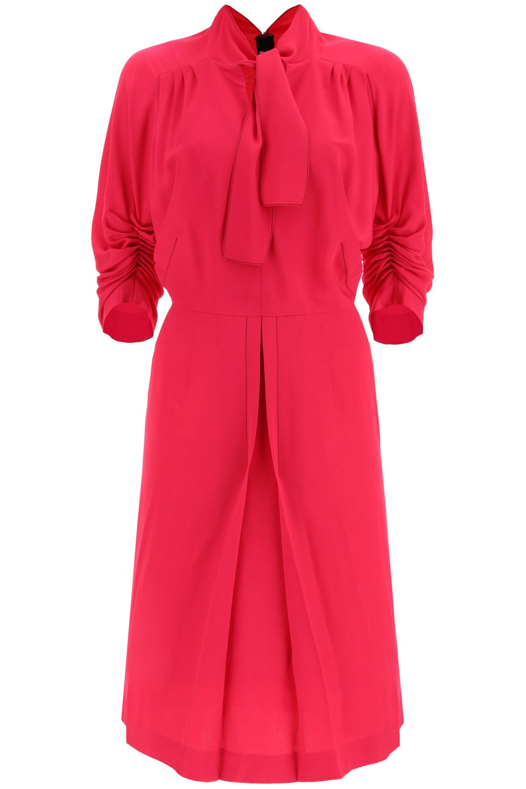 Marni Crepe Envers Satin Dress
