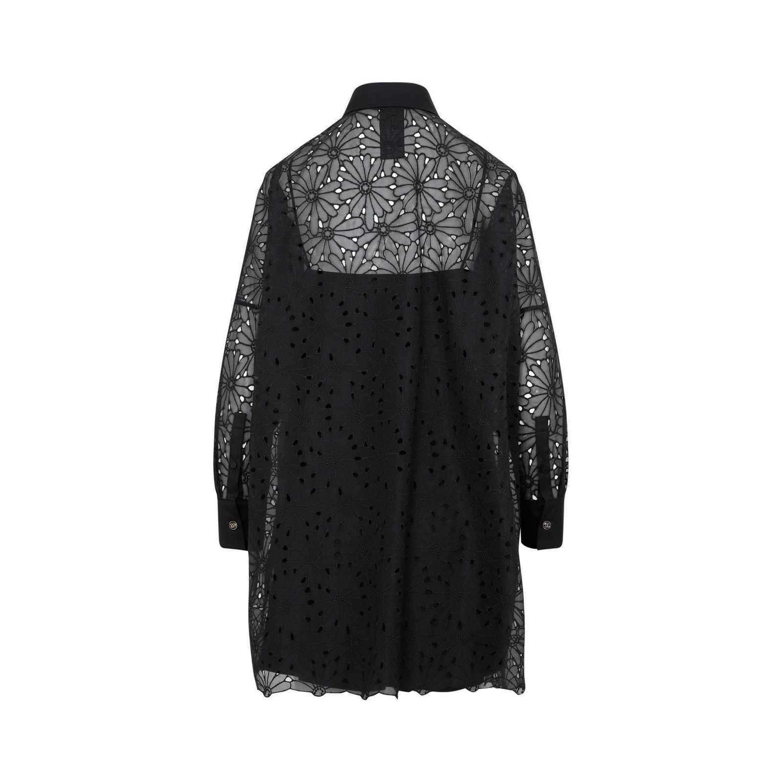 Max Mara Embroidered Contrasted Dress