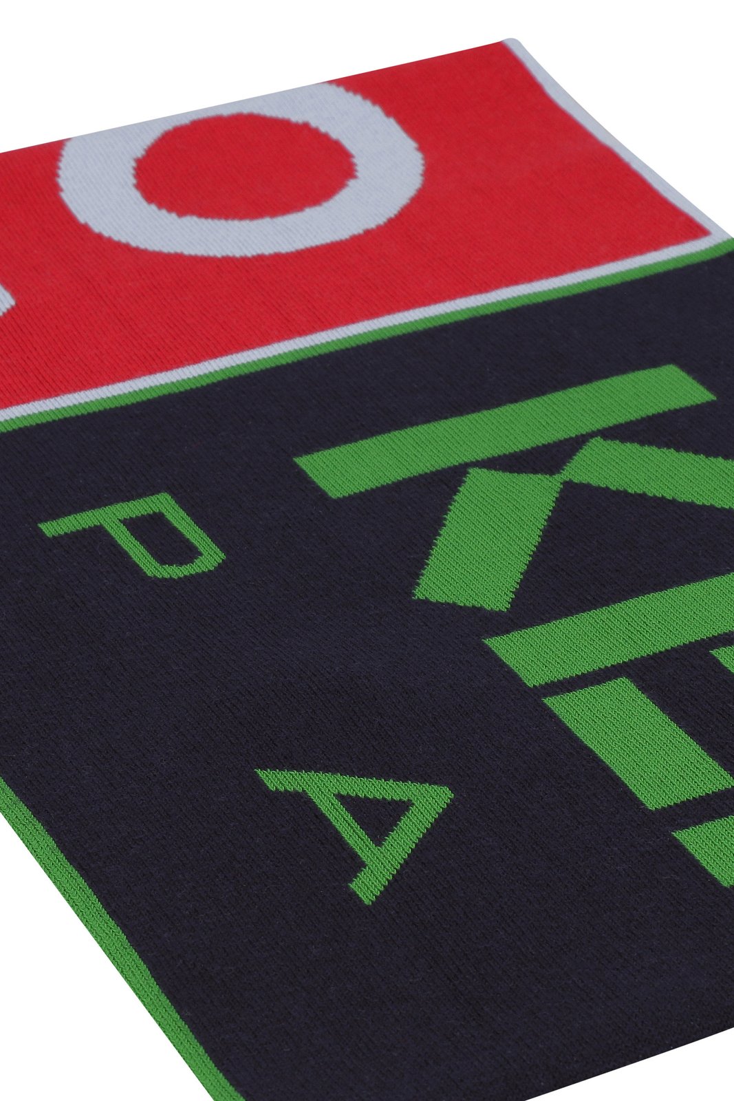 Kenzo Logo Detailed Scarf