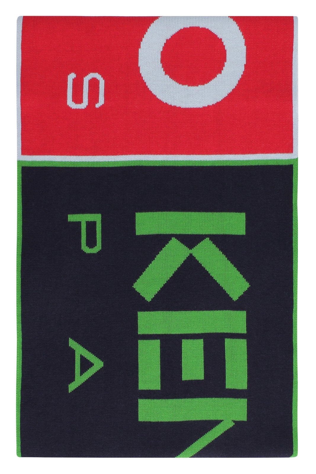 Kenzo Logo Detailed Scarf
