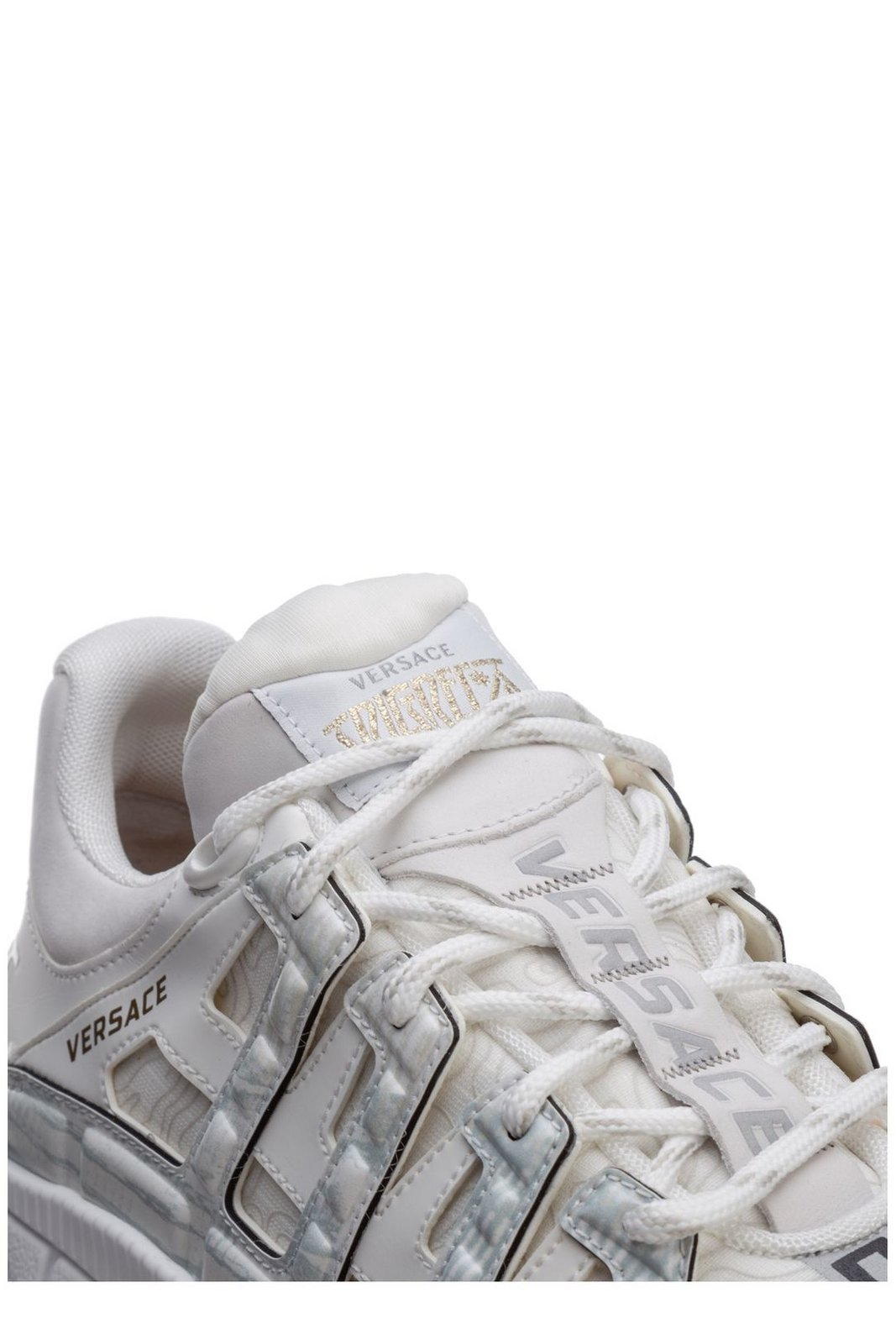 Versace Trigreca Lace-Up Sneakers 1 Versace Trigreca Lace-Up Sneakers