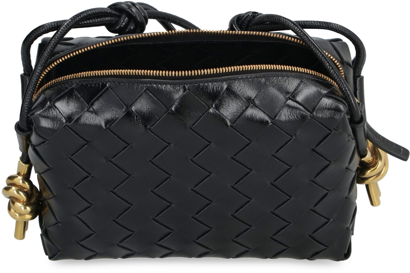 Bottega Veneta Mini Loop Woven Crossbody Bag 1 Bottega Veneta Mini Loop Woven Crossbody Bag