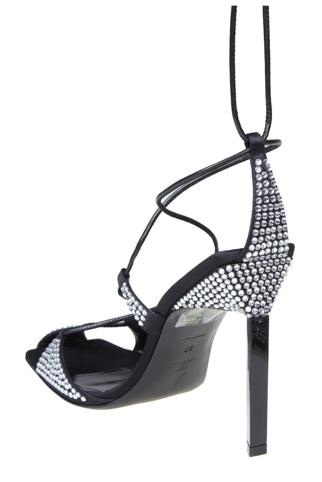 The Attico Adele Embellished Open Toe Sandals 3 The Attico Adele Embellished Open Toe Sandals