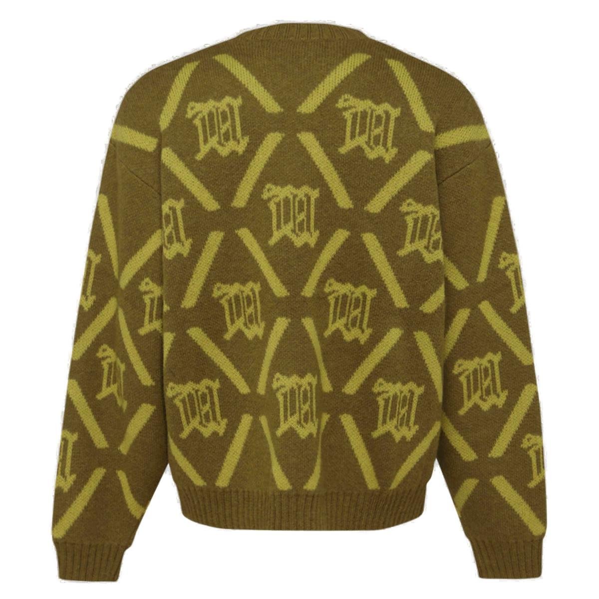 Misbhv Logo Monogram Knit Jumper