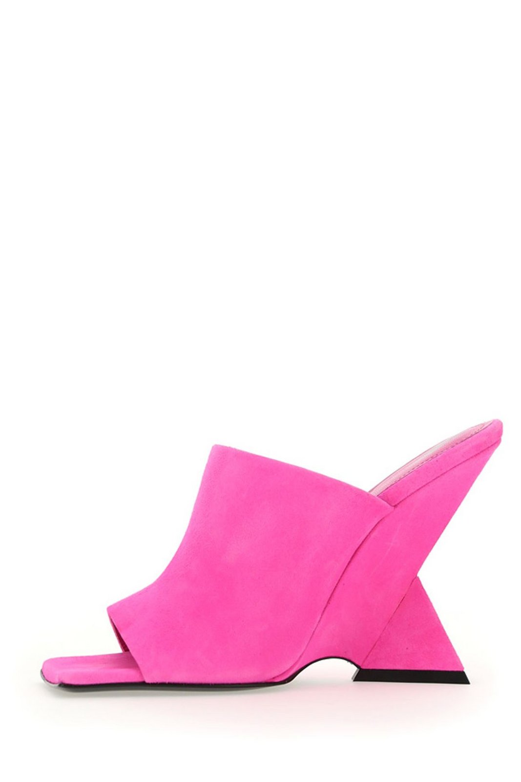 The Attico Cheope Logo Printed Mules