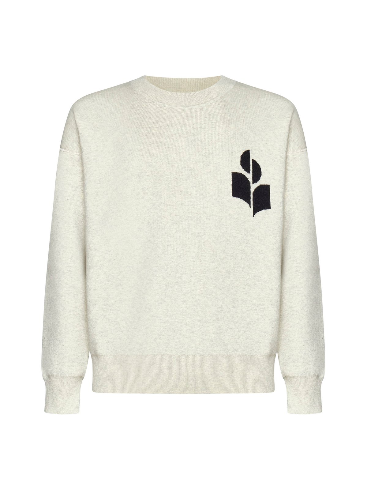 Isabel Marant Logo Intarsia Knitted Crewneck Jumper