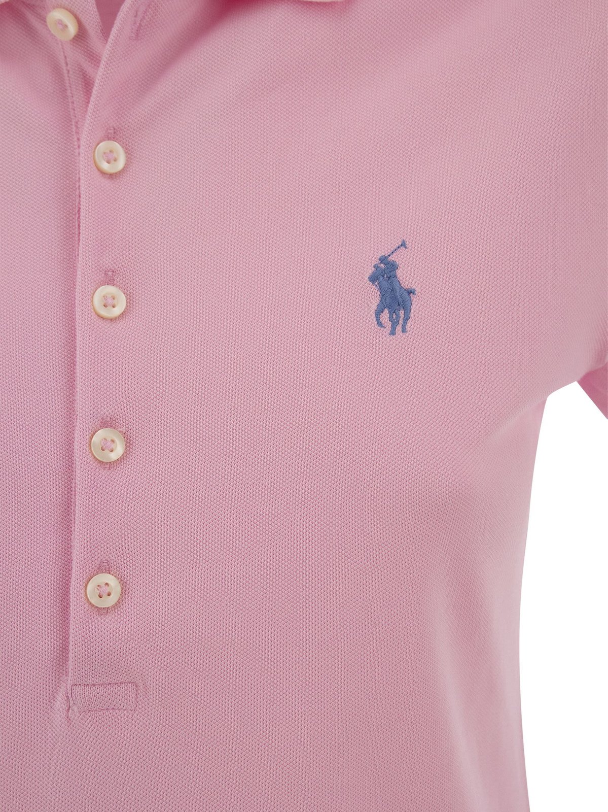 Polo Ralph Lauren Logo Embroidered Crewneck T-Shirt