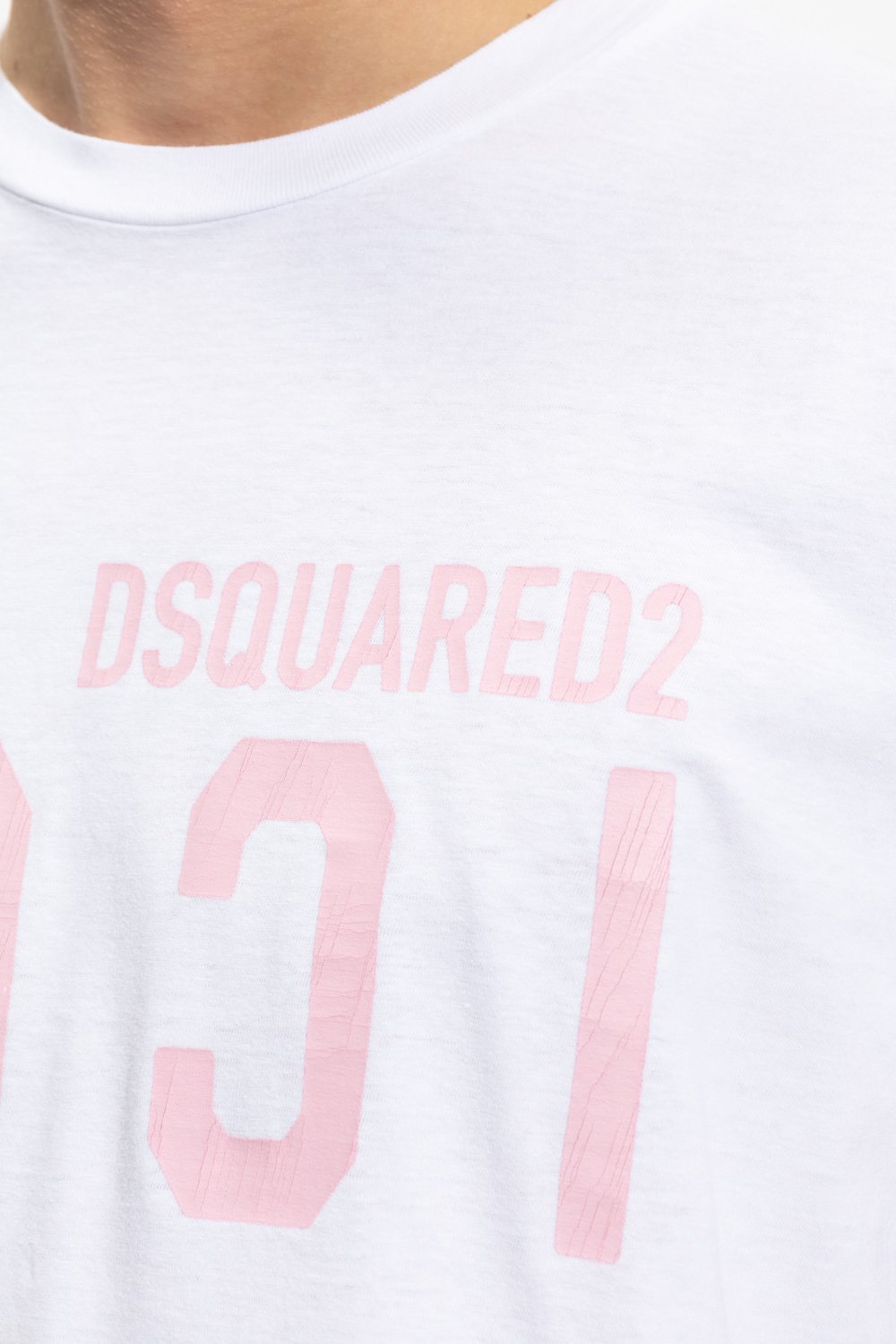 Dsquared2 Logo Printed Crewneck T-Shirt