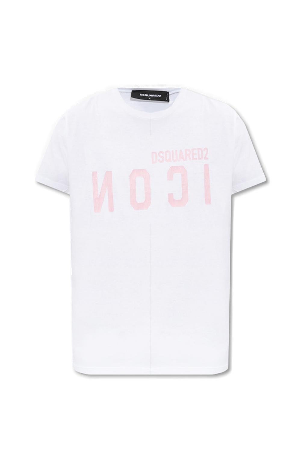 Dsquared2 Logo Printed Crewneck T-Shirt