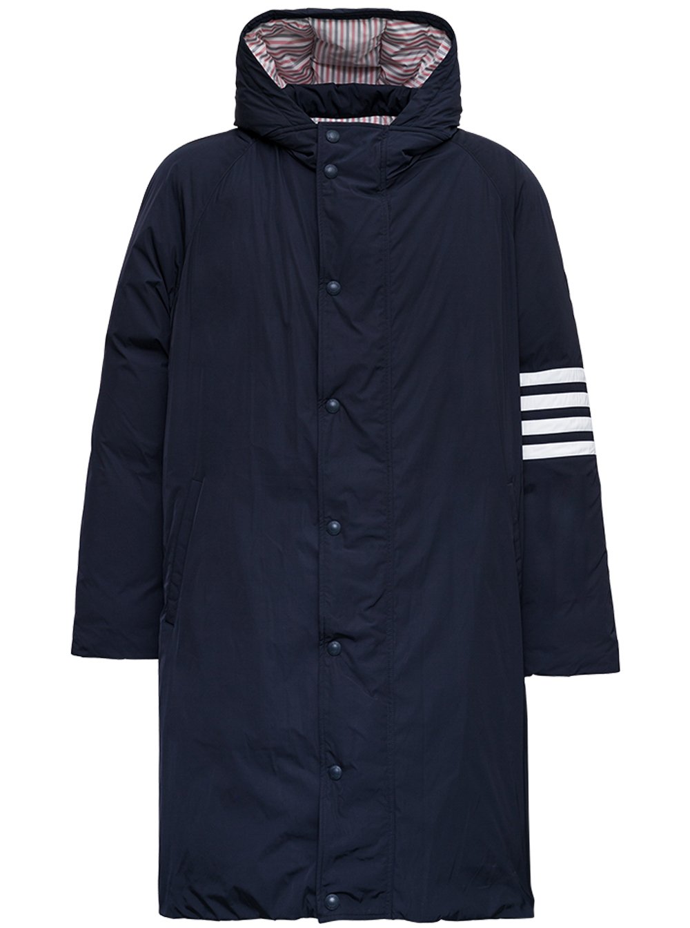 Thom Browne Twill 4-Bar Football Sideline Parka