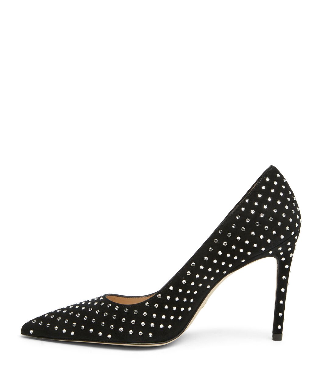 Stuart Weitzman Swarovski Crystal-Embellished Pumps