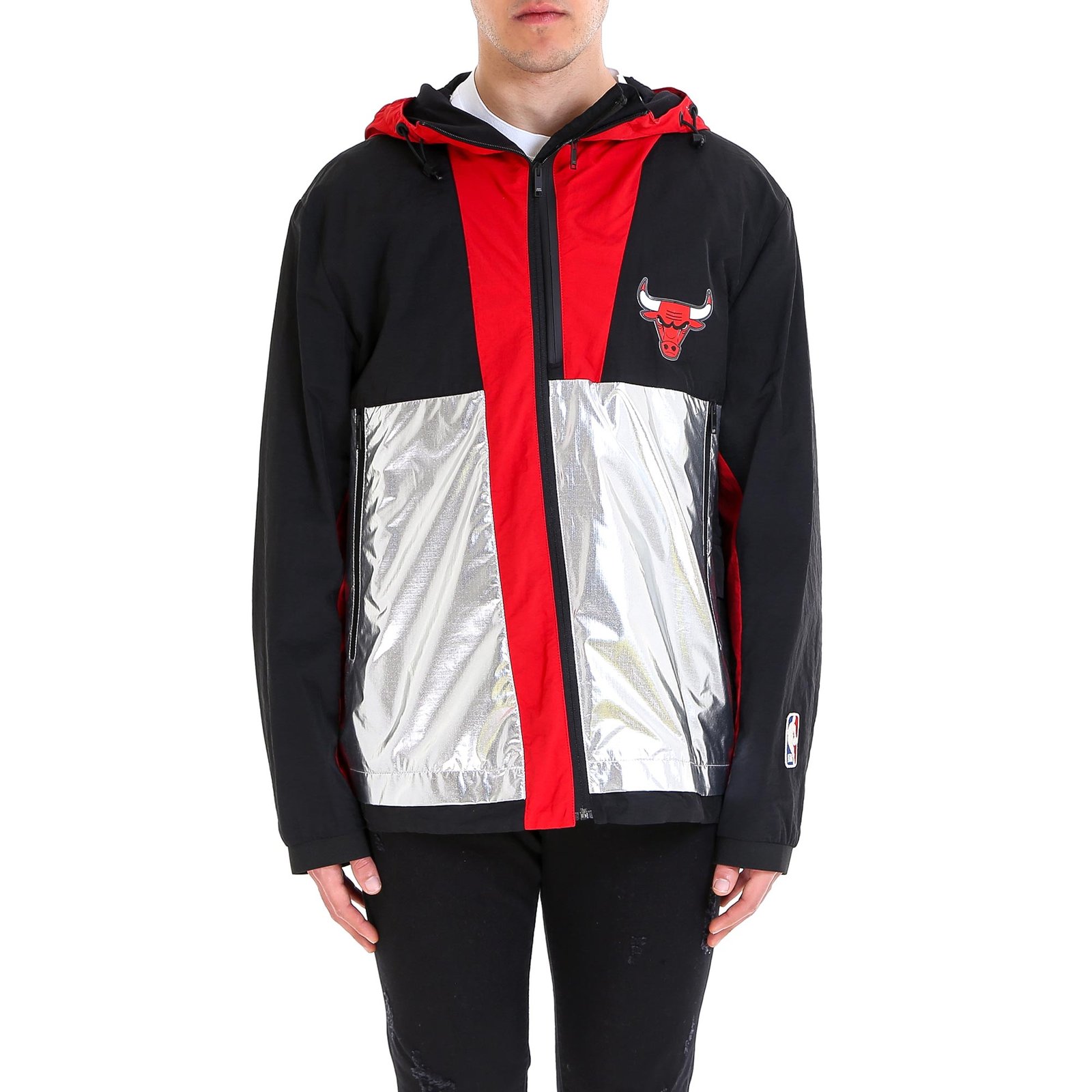 Marcelo Burlon County Of Milan X NBA Chicago Bulls Windbreaker