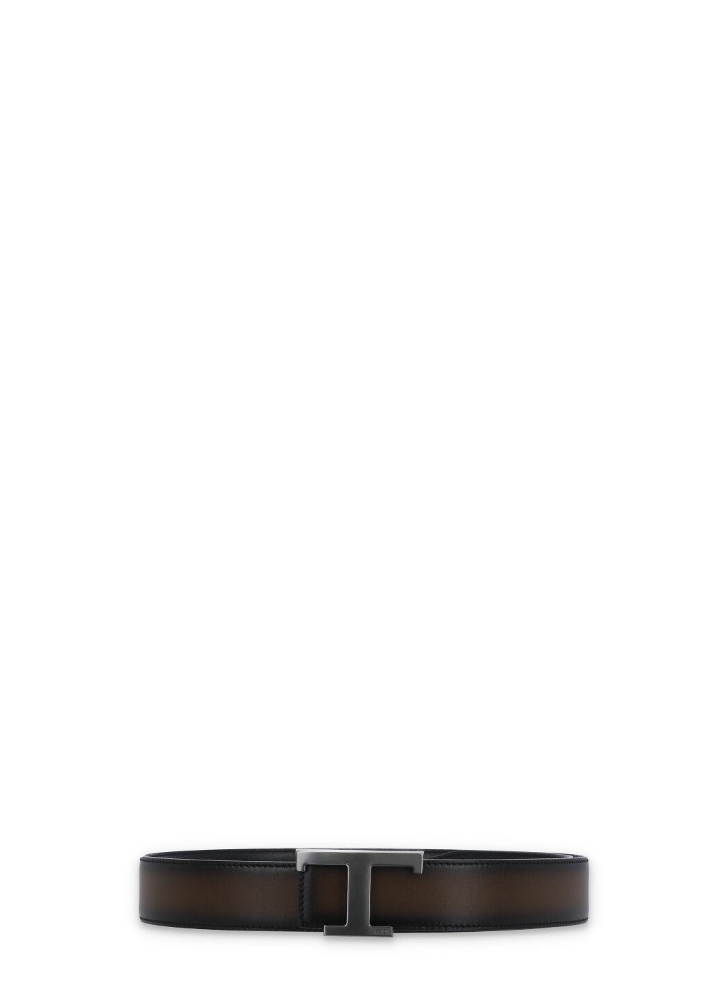 Tod's Reversible Logo Plaque Buckle Belt