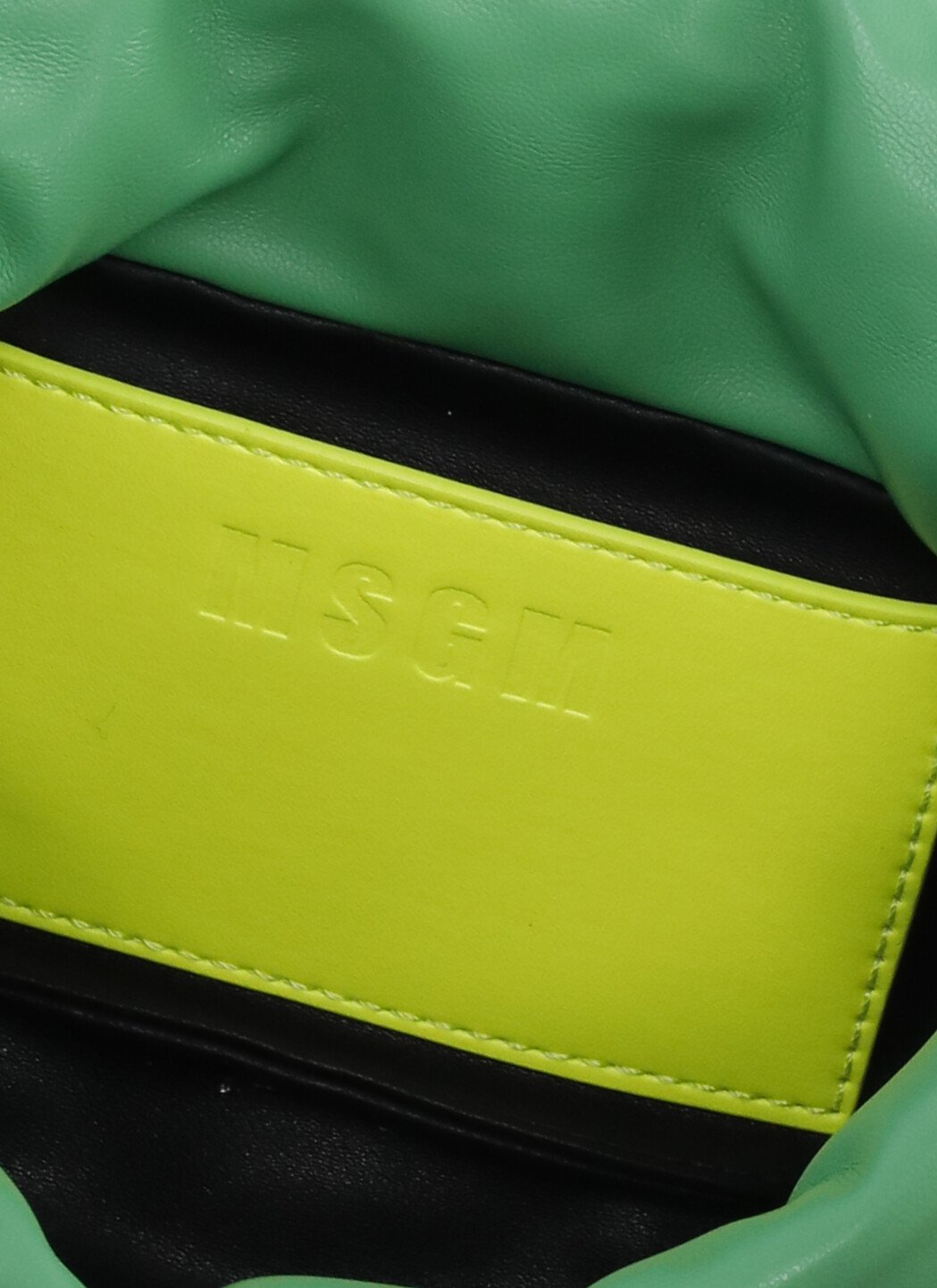MSGM Puffer Clic Chain-Linked Padded Crossbody Bag