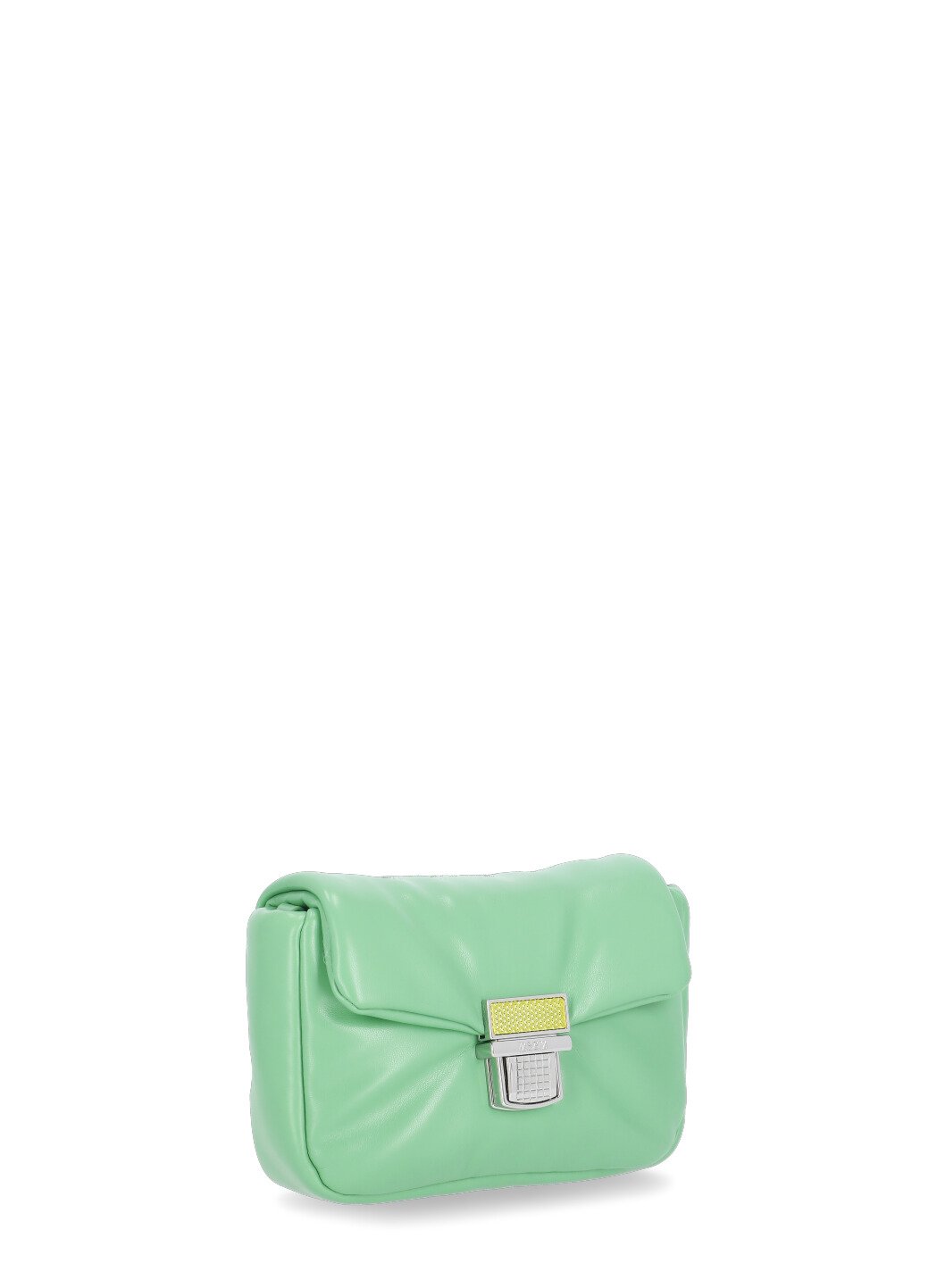 MSGM Puffer Clic Chain-Linked Padded Crossbody Bag