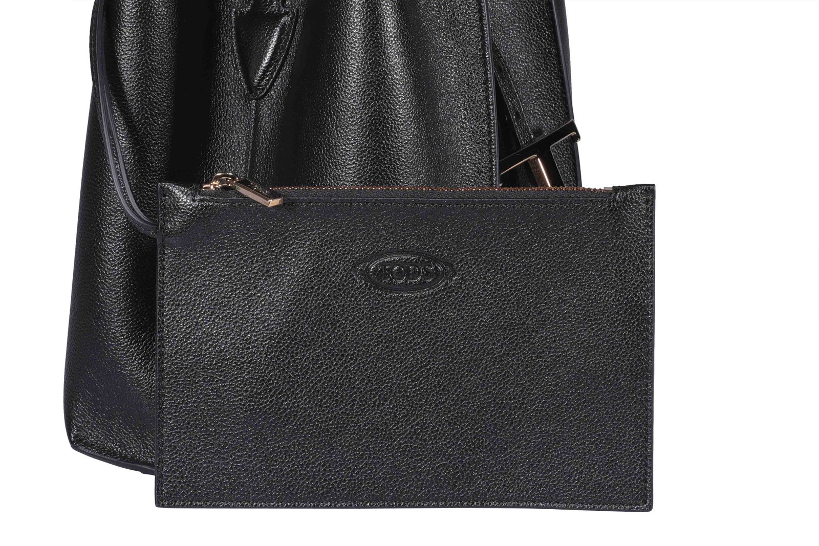 Tod's Timeless Logo Plaque Mini Tote Bag