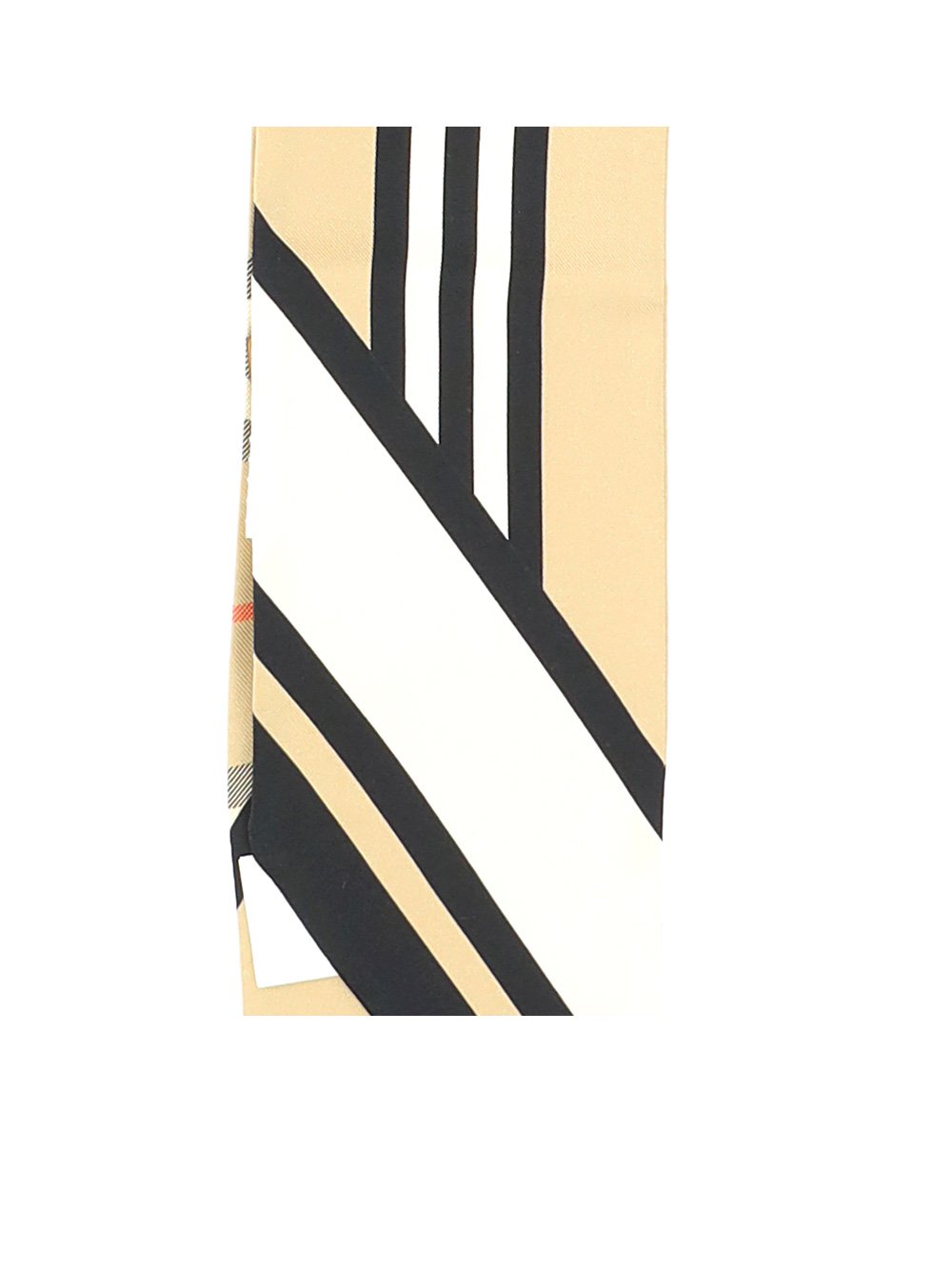 Burberry Checked Skinny Scarf