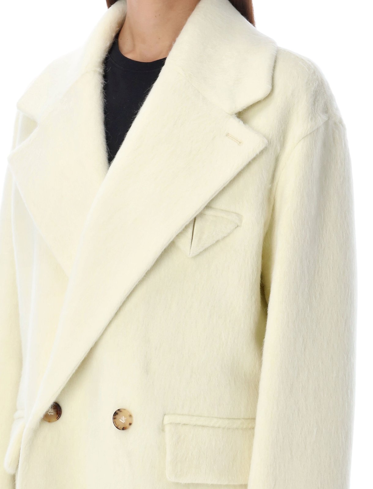 Bottega Veneta Double Breasted Coat