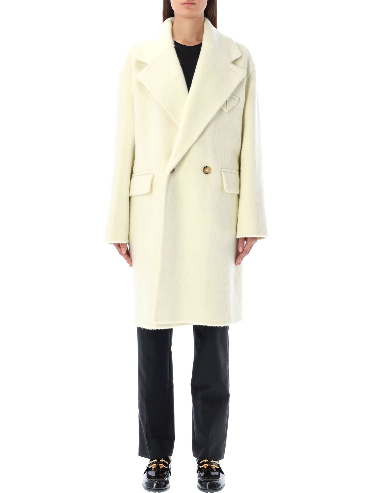 Bottega Veneta Double Breasted Coat