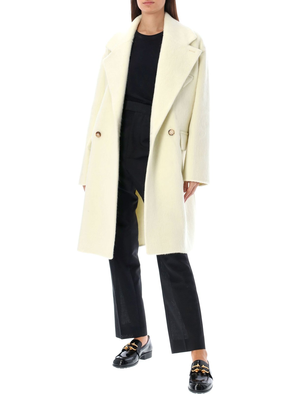 Bottega Veneta Double Breasted Coat
