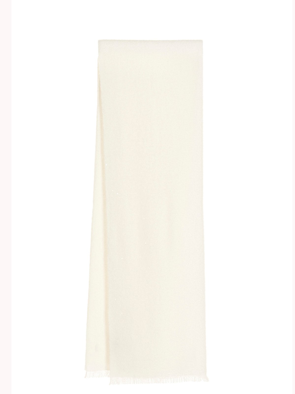Brunello Cucinelli Frayed Sequinned Scarf