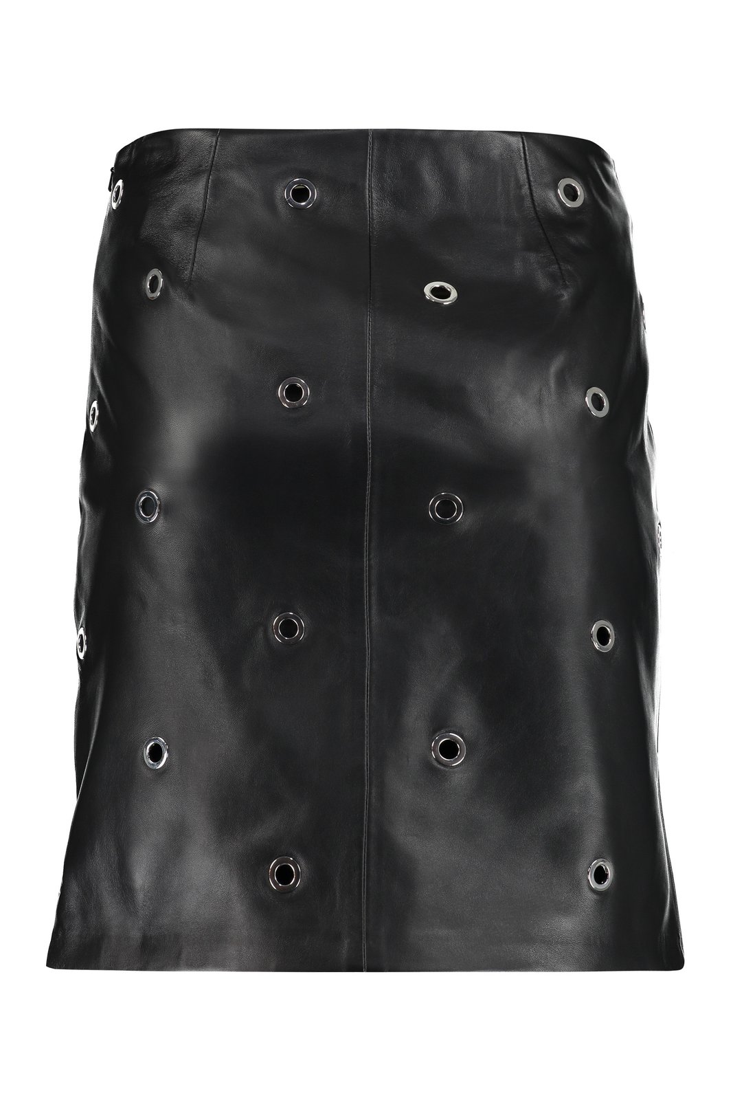 Sportmax Flyth Leather Mini Skirt