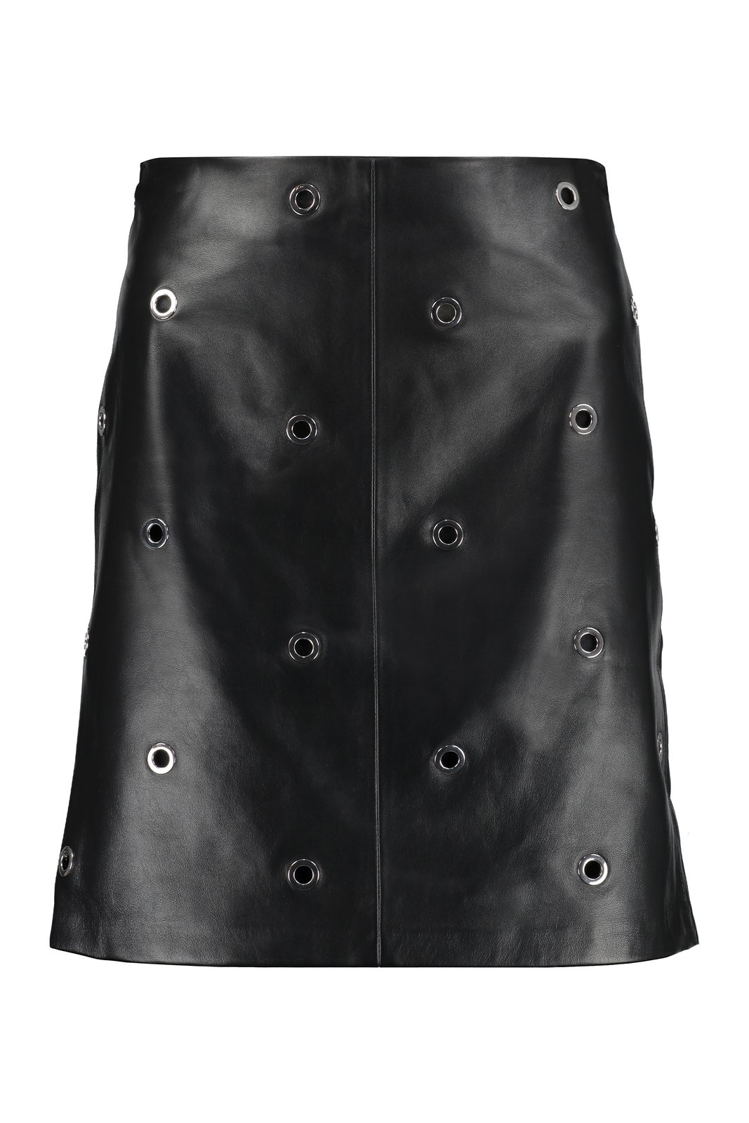 Sportmax Flyth Leather Mini Skirt