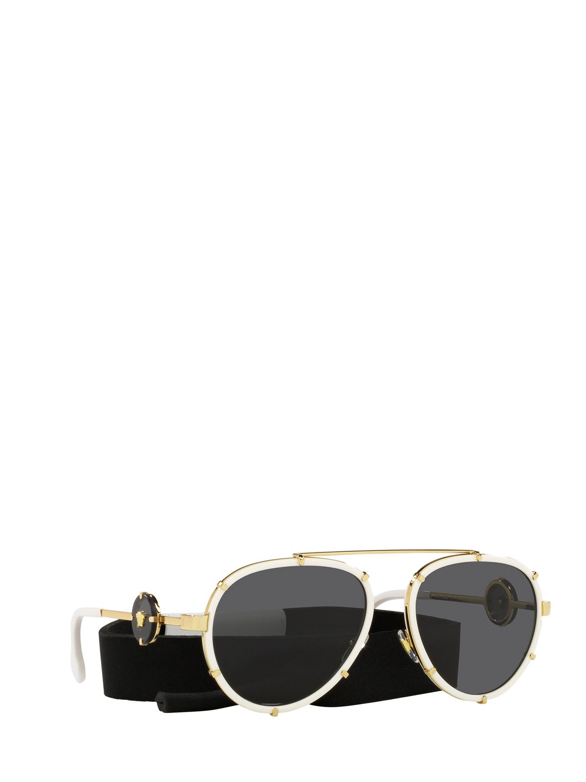 Versace Eyewear Aviator Frame Sunglasses 3 Versace Eyewear Aviator Frame Sunglasses