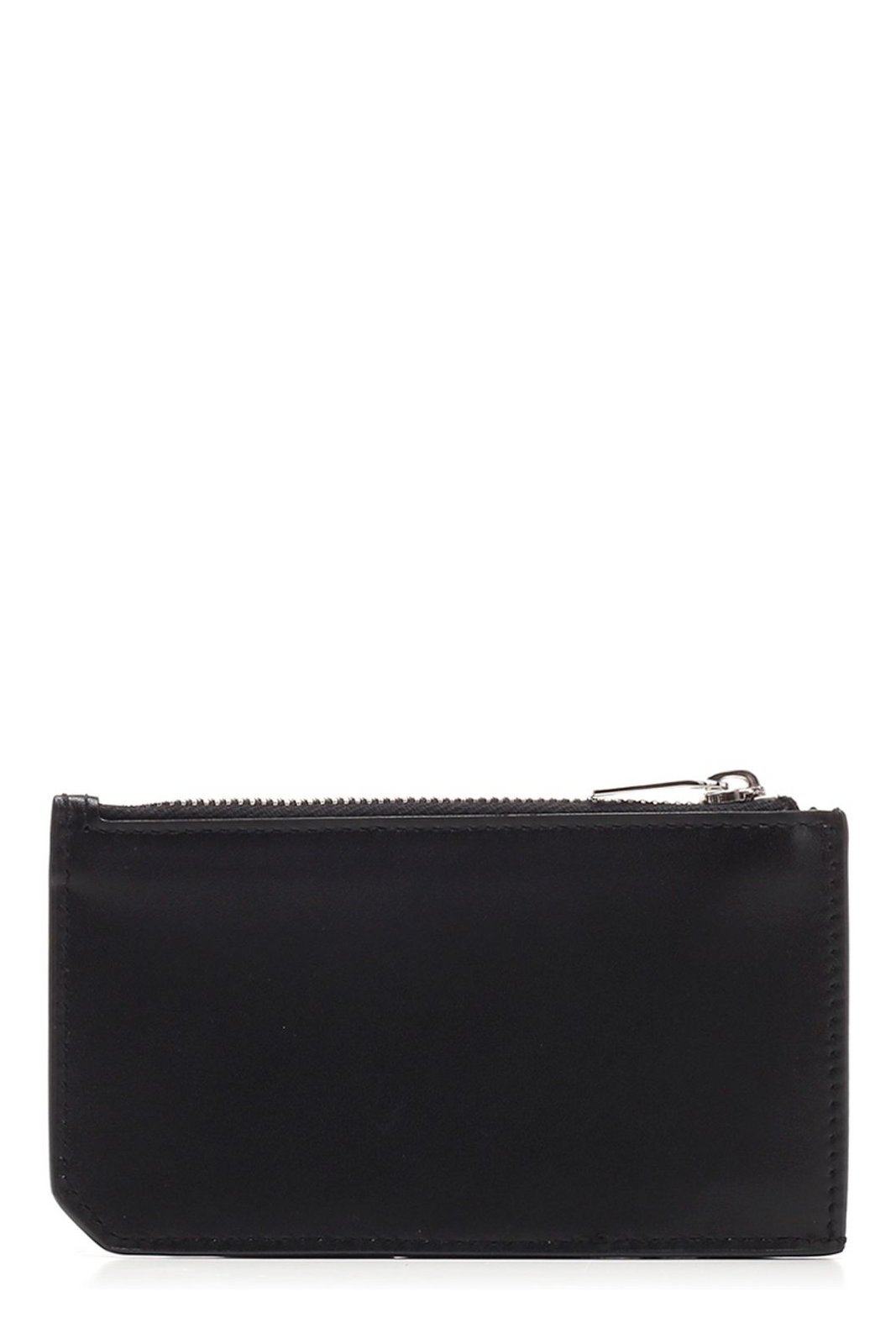 Saint Laurent Logo Detailed Zip-Up Cardholder