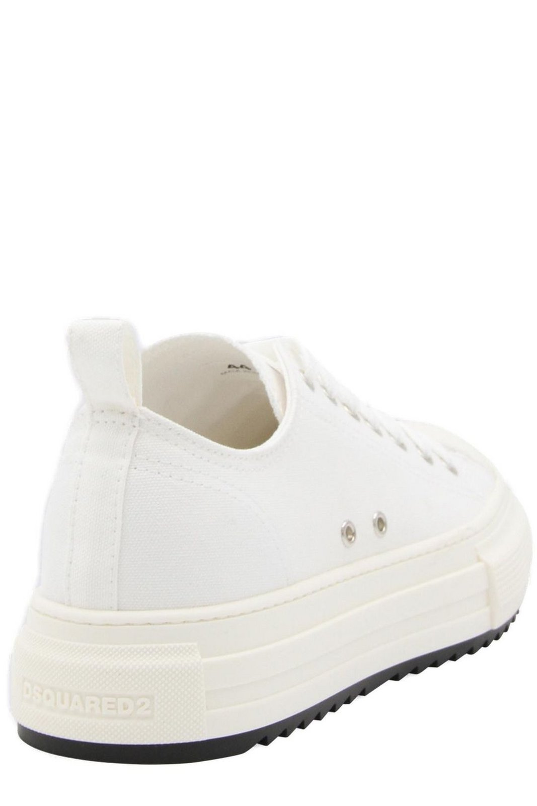 Dsquared2 Round Toe Lace-Up Sneakers