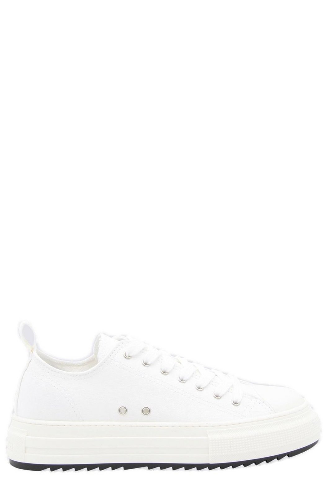 Dsquared2 Round Toe Lace-Up Sneakers