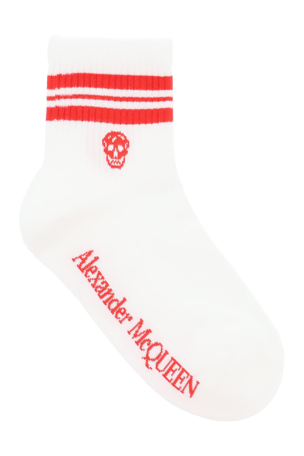 Alexander McQueen Logo Intarsia Socks 2 Alexander McQueen Logo Intarsia Socks