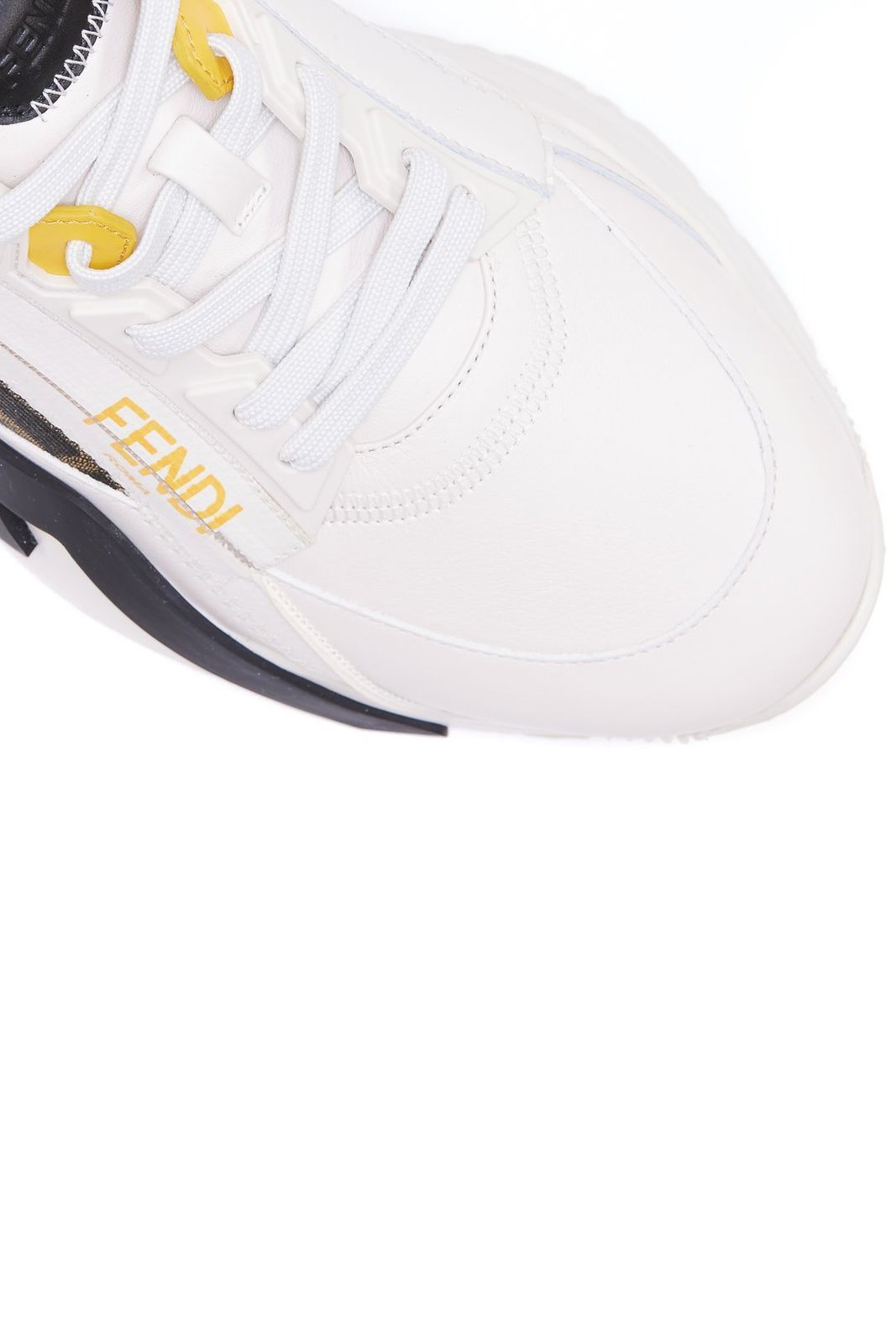 Fendi Flow FF Jacquard Lace-Up Sneakers