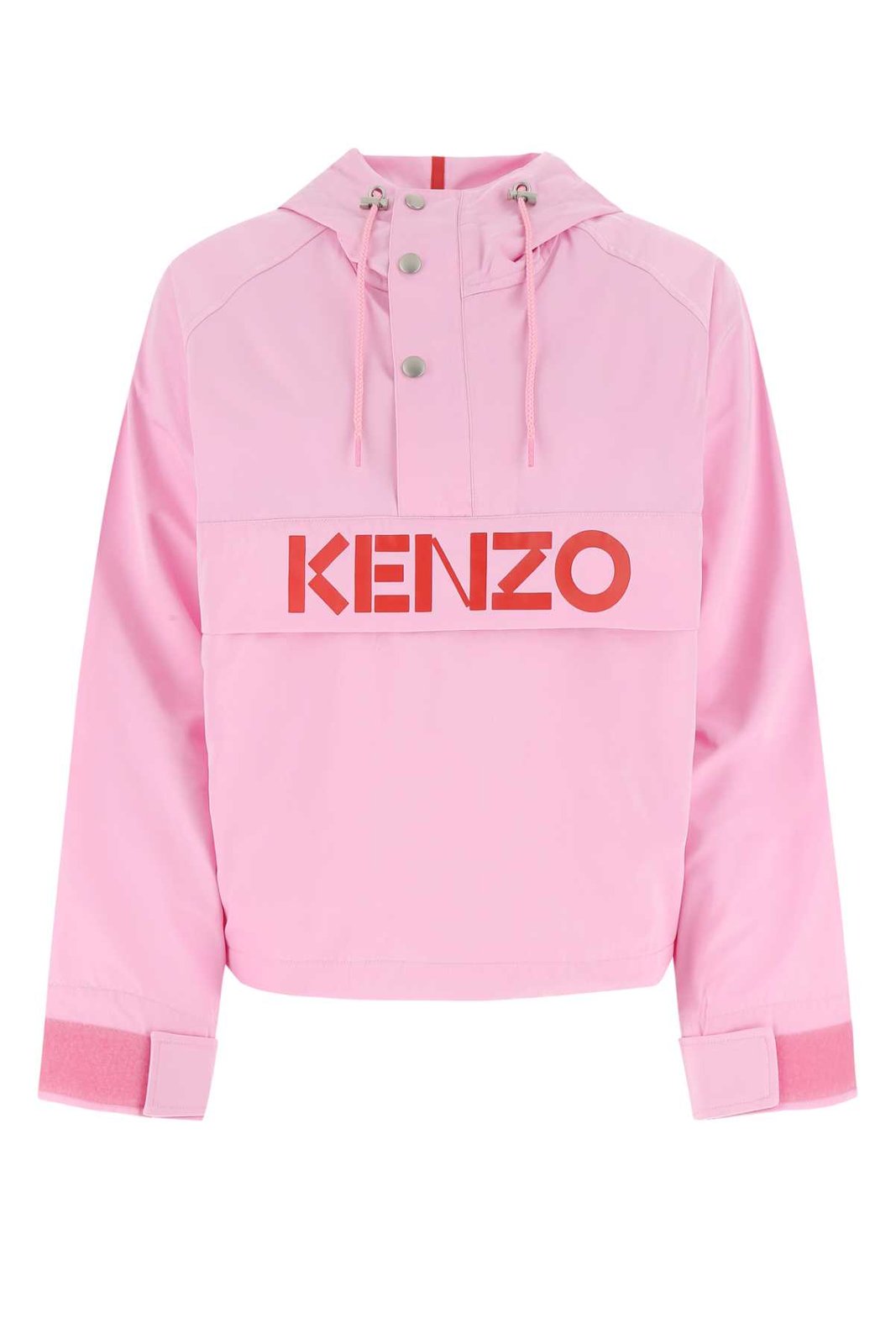 Kenzo Logo-Printed Long-Sleeved Windcheater