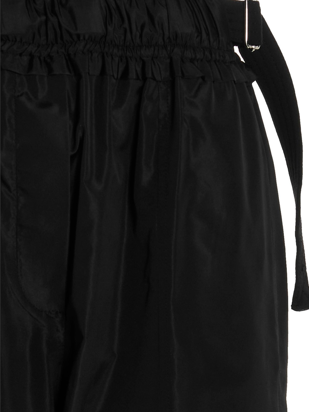 Proenza Schouler Side Buckled Elastic Waist Pants