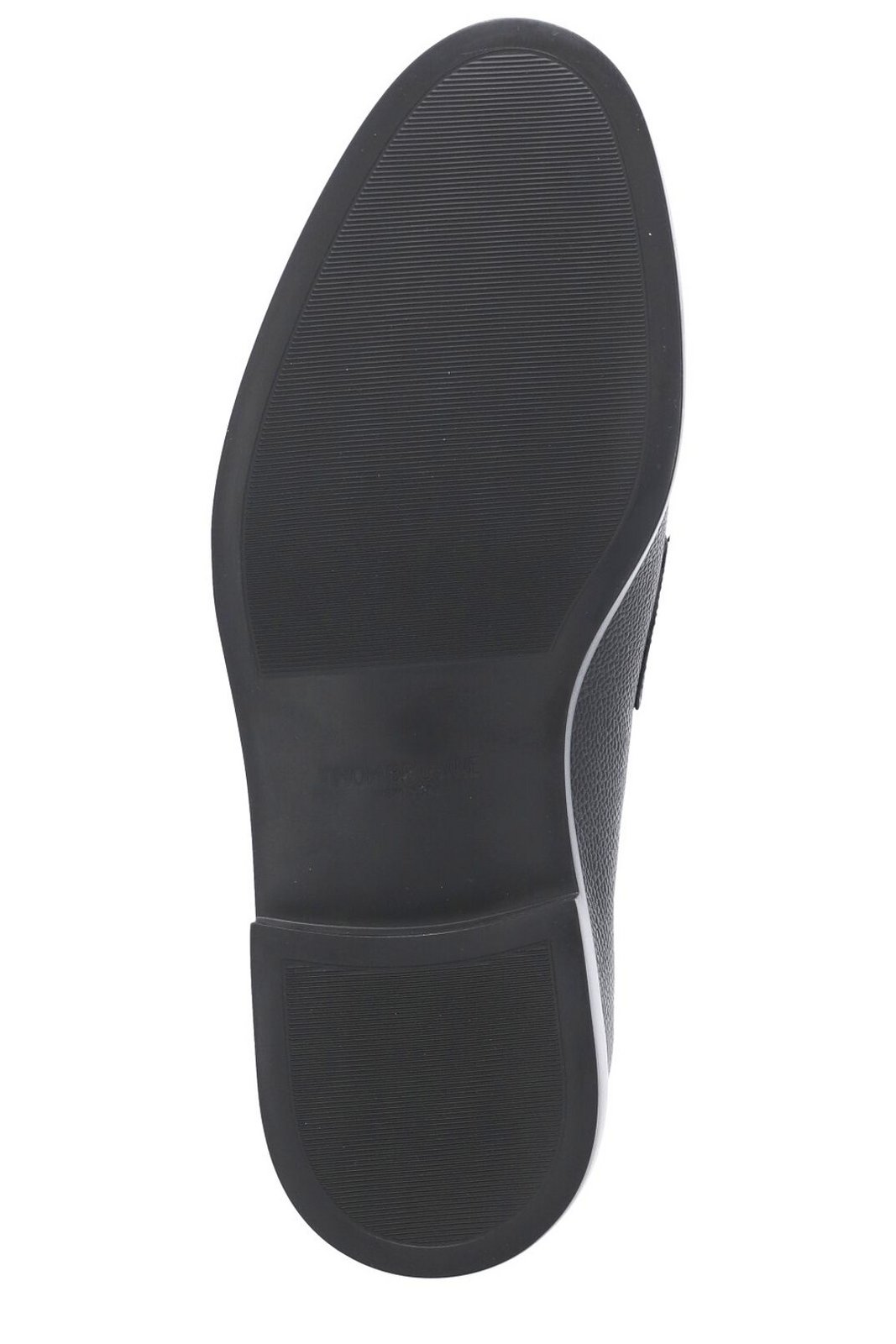 Thom Browne Penny Bar Almond Toe Loafers