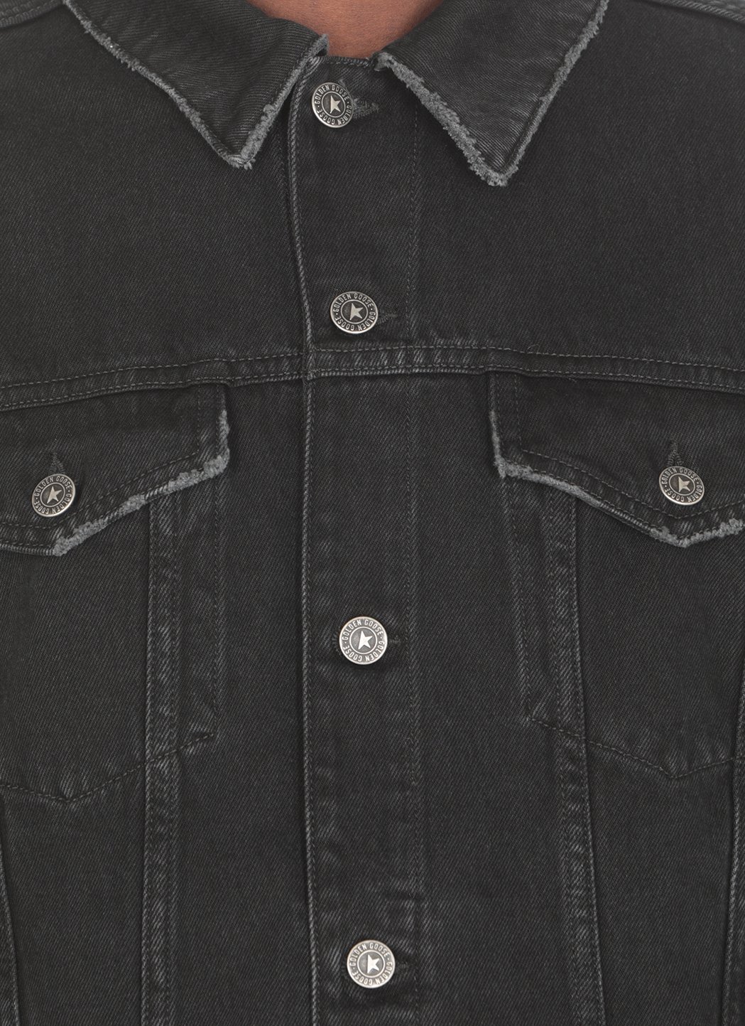 Golden Goose Deluxe Brand Buttoned Denim Jacket